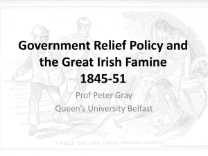 Government Responses 1845-51