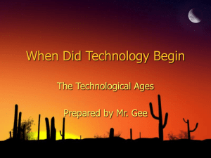 Tech Ages 2 - Jamestown School District