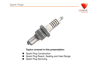 Presentation - Spark plugs