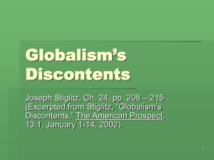 3.17 – Globalism`s Discontents