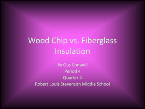 Woodchips vs. Home Insulation
