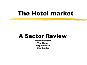The Hotel market