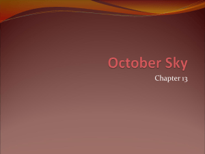October Sky - 9thlitstinson1112