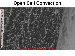 Open Cell Convection