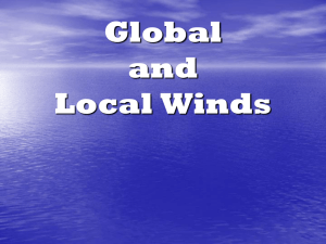 Global and Local Winds Powerpoint