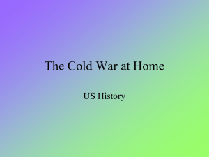 Cold War - socialstudiesguy.com