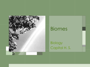 Biome - Capital High School