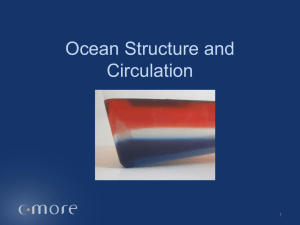 Lesson 1 – Water Stratification – NON-NARRATED - C-MORE