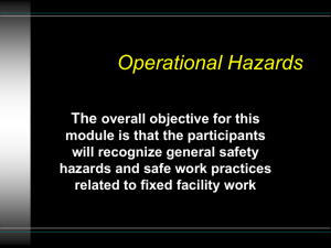 Operational Hazards - Brownfields Toolbox
