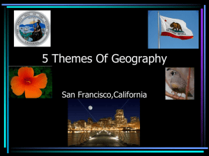 5 Themes Of Geography - Edison`s 6th Grade Weebly Page