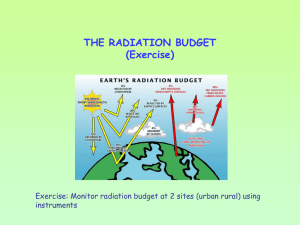 Class7 (June 15) Radiation Measurements