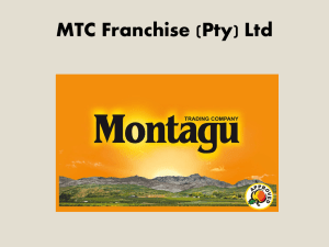 MTC Franchise (Pty) Ltd