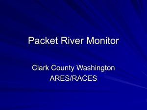 River Monitor System - Clark County Washington ARES/RACES