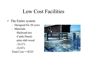 Low Cost Facilities ( 26 slides, 2787 KB )