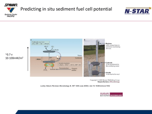Predicting In Situ Sediment Fuel Cell Potential PowerPoint