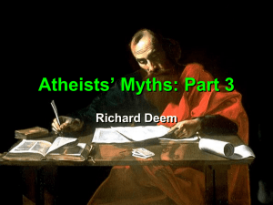 Atheist Myth #3: Christianity Was Invented by Paul, Not Founded by