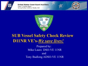 2011_SUB_VSC_Review - United States Coast Guard Auxiliary