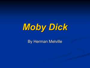 Main Characters Moby Dick