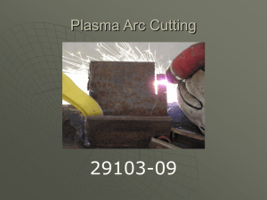 Plasma Cutting and Its Effect on Mild Steel