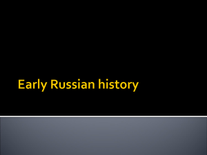 Russian pre-history