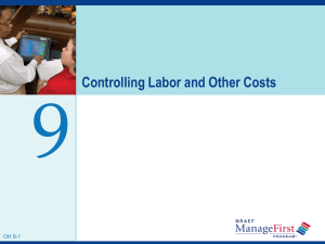 Steps to Controlling Labor Costs