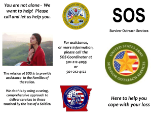 Survivor Outreach - Arkansas National Guard