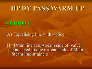hp by pass warm up methods