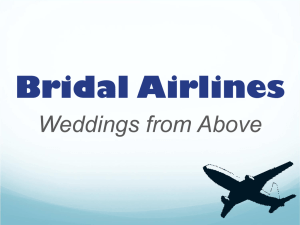 bridal airlines presentation