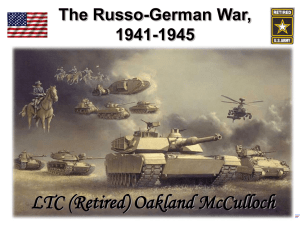 The Russo-German War, 1941-1945