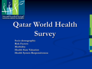 WHS qatar findings