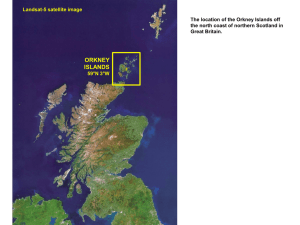 PPT with additional information about the Orkney Islands