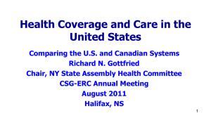 Health Coverage and Care in the United States