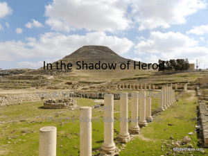 In the Shadow of Herod