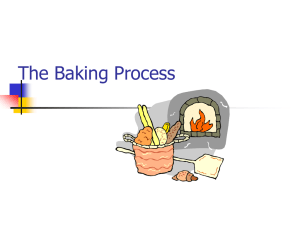 The Baking Process