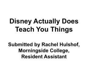 Disney Actually Does Teach You Things Submitted by