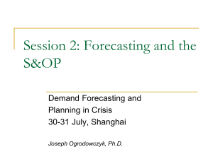 Session 2 - forecastingandplanning