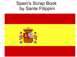 Spain - 4th Grade Culture Study
