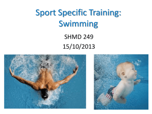 T20 Sport Specific Training Swimming