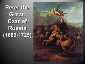 Peter the Great - euro