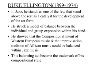 DUKE ELLINGTON(1899-1974)