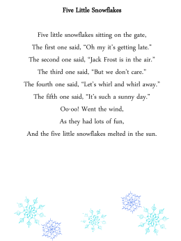 Describing a winter scene ks2 picture