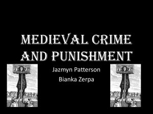 Medieval Crime and Punishment p3