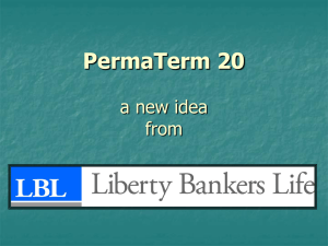 PermaTerm 20 a new idea from