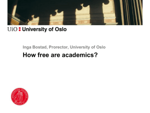 What is Academic freedom?