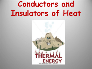 Conductors and Insulators of Heat