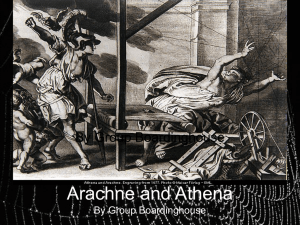 Arachne and Athena