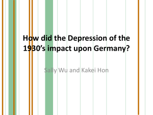 depression effects on germany