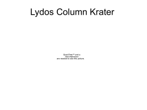 The Lydos Column Krater