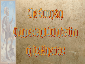 European Conquest and Colonization