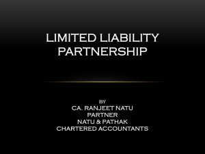 Limits of Remuneration to Partners